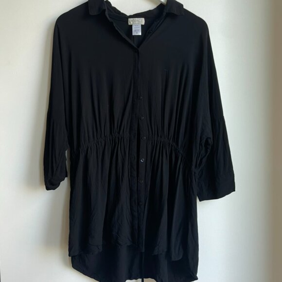 L*SPACE Pacifica Shirt Dress Coverup - Picture 5 of 11